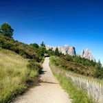 Auf dem Weg Nr. 10 in Richtung Prossliner Schwaige