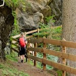 Durch die wildromantische Achenrainschlucht