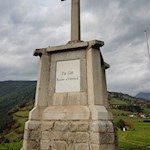 Das Spingeser Kreuz gedenkt der 57 im Kampf gegen Napoleon gefallenen Tiroler