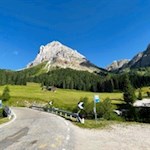 Parkplatz und Bushaltestelle Cialciagn