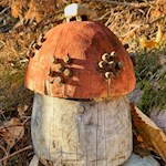 Holzpilz am Gumperer Weg