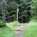 Die Wanderung auf den Hohen Lorenzenberg ist gut ausgeschildert