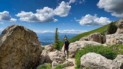 Auf dem Paolinaweg zur Paolinahütte