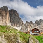 Rotwandhütte und Baita Marino Pederiva