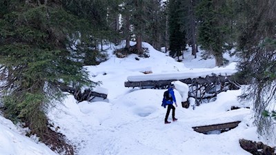 Winterwandern zur Geisleralm