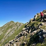 Die letzten Anstiegsmeter auf den Kornigl