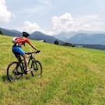 Abfahrt durch die Wiesen