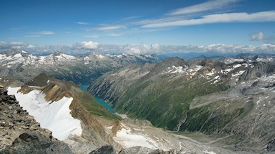 Vista dal Gran Pilastro verso Austria