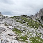 Sulla via del ritorno dal rifugio Fonda Savio
