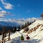 Kurz vor der Einkehr in die Prantneralm