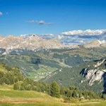 Vista sulle Dolomiti della Val Badia