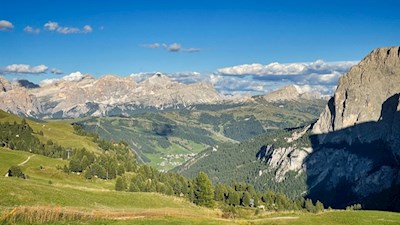 Vista sulle Dolomiti della Val Badia