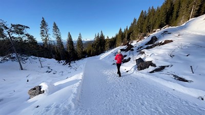 Wanderung von Obereggen zum Karersee