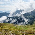 Bereits während des Anstiegs auf den Zinseler erschließen sich schöne Ausblicke