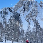 Winteridylle am Fuße des Latemar