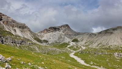 Blick auf die Puezspitze