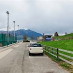 In der Sportzone Lajen finden sich zahlreiche Parkmöglichkeiten