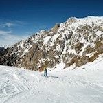 Abfahrt vom Zendleser Kofel