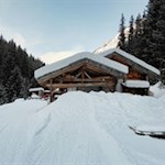 Die idyllisch gelegene Stadlalm