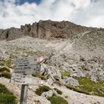 Unsere Wanderung ist bestens ausgeschildert