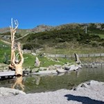 Wasserspiele oberhalb der Pfnatschalm