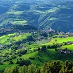 Blick auf das pittoreske Völs