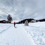 Nur noch wenige Meter trennen uns von der Glatschalm