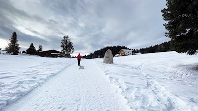 Nur noch wenige Meter trennen uns von der Glatschalm