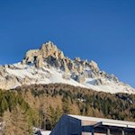 Über uns erhebt sich der Latemar