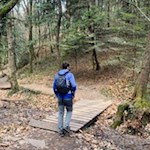 Auf dem Weg zum Montiggler See