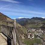 Aussicht auf die Plose