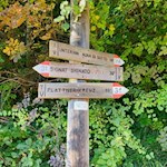 Die Wanderung nach Signat ist gut ausgeschildert