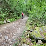 Auf dem Rückweg von St. Hippolyt