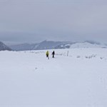 Leichte Winterwanderung auf der Seiser Alm