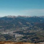 Blick auf den Brunecker Talkessel vom Astjoch aus