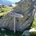 Hinter der Chemnitzer Hütte zweigt der Weg auf den Schaflahnernock ab