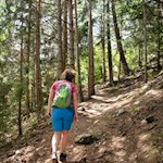 Anstieg auf die Spilucker Platte