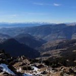 Auf dem Gipfel der Außerraschötz eröffnet sich ein atemberaubender Weitblick