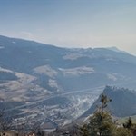 Ausblick auf Kloster Säben und Klausen
