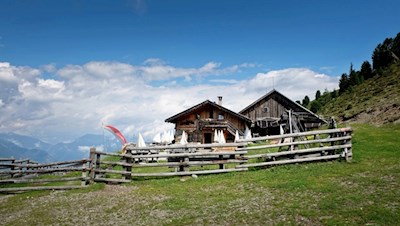 Die sonnenverwöhnte Ochsenalm