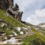 Auf dem Steig Nr. 14 zurück ins Tal