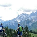 Magnifica vista sul Cristallo