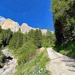 Anstieg zur Masare Hütte