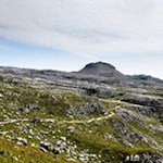 Von der Puezhütte folgt man ein kurzes Stück dem Weg Nr. 2