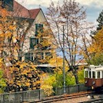 Nostalgic railroad on Renon