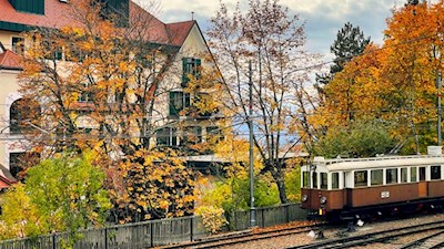 Nostalgic railroad on Renon