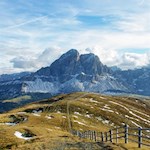 Blick auf den Peitlerkofel