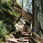 Anstieg zur Toblburg