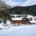 Zanser Alm im Winterkleid