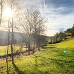 Herbststimmung auf dem Gumperer Weg